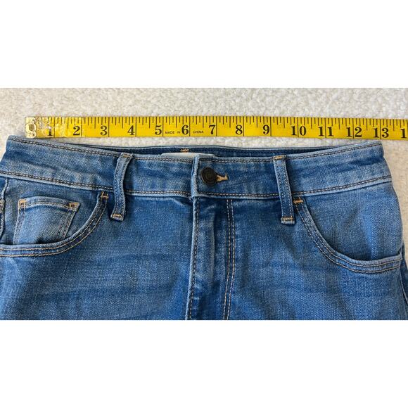 Abercrombie & Fitch Jeans Women's The Flare Ultra High Rise Denim Blue Sz. 0R/25 - Picture 3 of 9